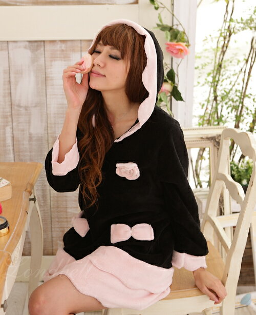 モコモコルームウェア もこもこ ルームウェア パジャマ レディース 冬 ワンピース あったか フリース 暖かい 可愛い 長袖 ミニ丈 Sの通販はau Pay マーケット ロンドベル