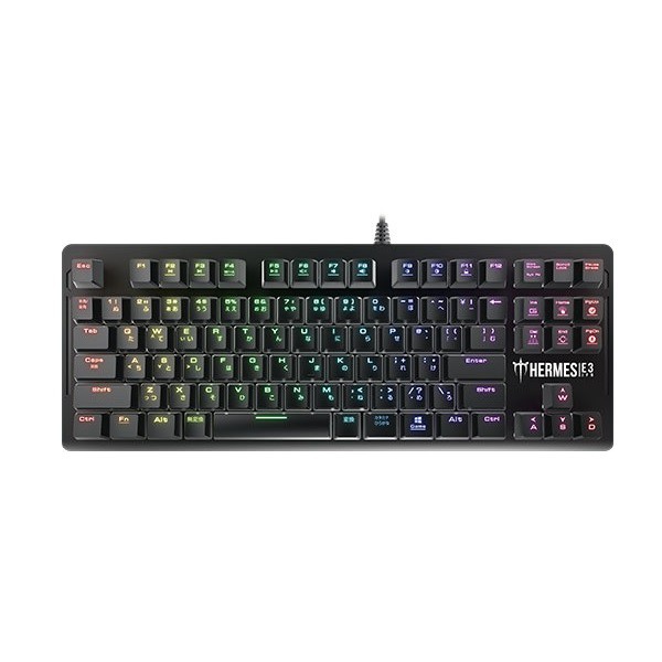 Gaming Goods Gamdias Hermes Rgb Mechanical Keyboard 銀軸採用 日本語91キーレイアウト Usb接続 テンキーレス キーボードの通販はau Pay マーケット パソコン工房