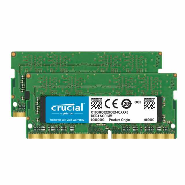 Crucial CT2K32G4SFD832A [SODIMM DDR4 PC4-25600 32GB 2枚組] DDR4 ...