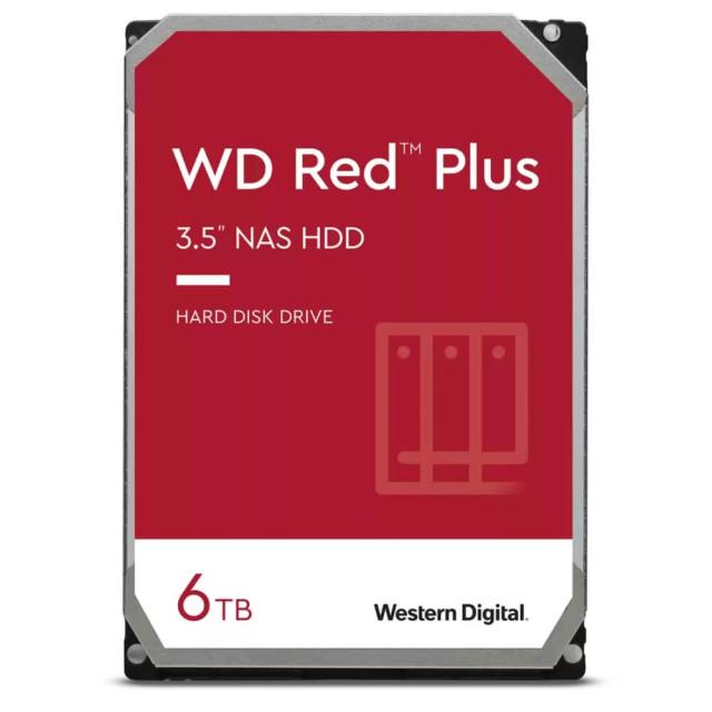 Western Digital WD60EFPX WD Red Plusでパワフルに対応 3.5inch NAS向けHDD 6TBの通販は
