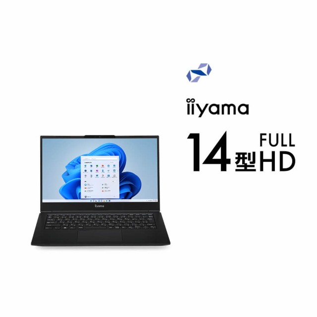 iiyama PC ノートPC STYLE-14FH120-i3-UCSX-M [14型フルHD/Core i3-1215U/16GB/500GB M.2 SSD/Windows 11][BTO]のサムネイル