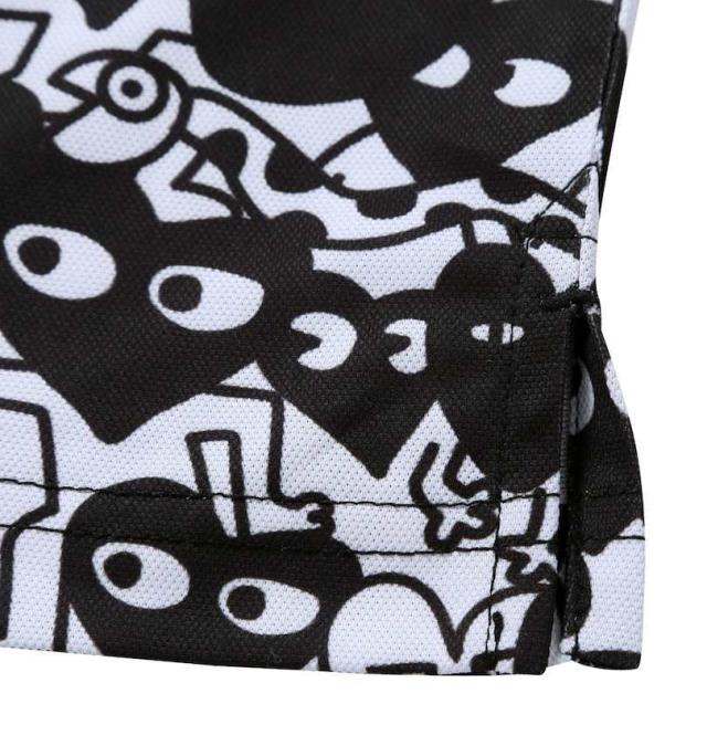 大きいサイズ LOUDMOUTH プレミアム 鹿の子 総柄 半袖シャツ ギャザリングオブハート 3L 4L 5L/1278-5226-1-200