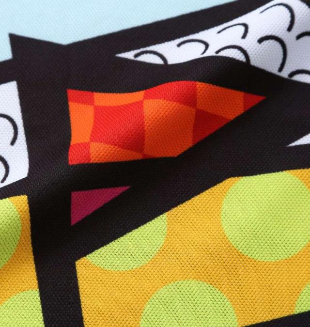 大きいサイズ LOUDMOUTH プレミアム 鹿の子 総柄 半袖シャツ ゴルフトリップネオン 3L 4L 5L/1278-5226-2-200