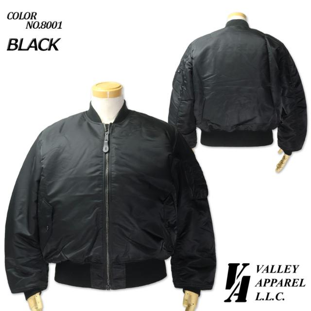途轍も無い大きさ VALLEY APPAREL バレイアパレル MA-1 飛翔 上衣 3L 4L 5L/OW-VA1001
