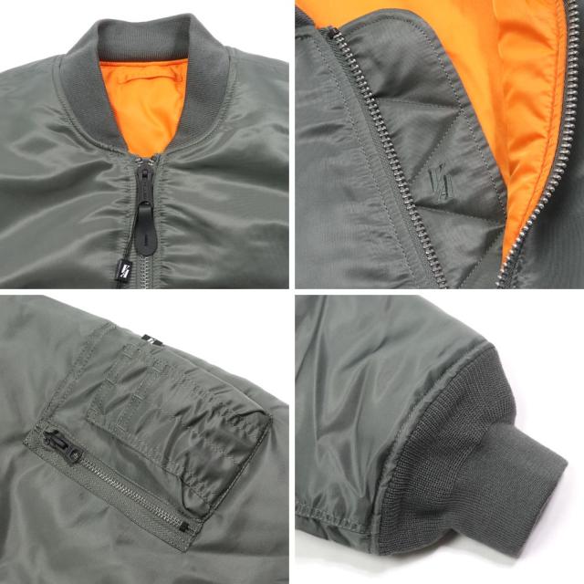 途轍も無い大きさ VALLEY APPAREL バレイアパレル MA-1 飛翔 上衣 3L 4L 5L/OW-VA1001