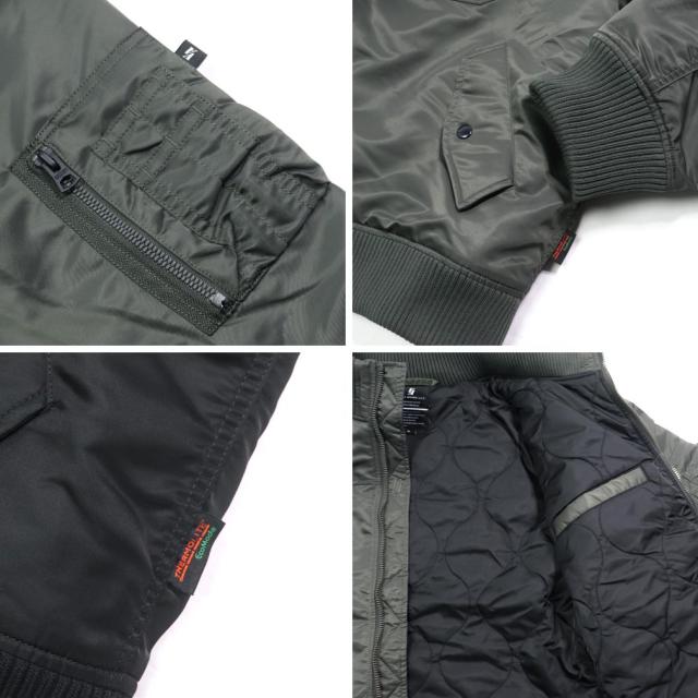 大きいサイズ VALLEY APPAREL バレイアパレル フーデッド リブ ジャケット 3L 4L 5L/OW-VA5001_4