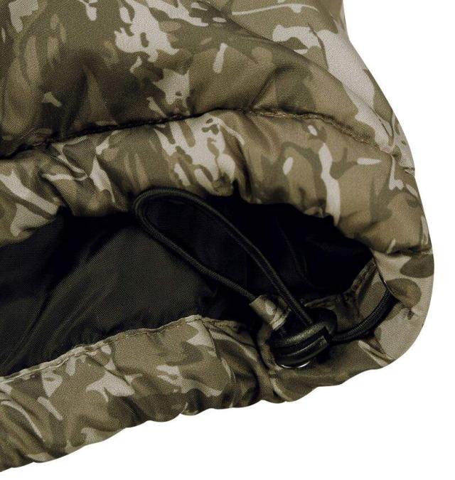 大きいサイズ OUTDOOR PRODUCTS デュスポ 背裏アルミ 中綿 キルトジャケット ブラウン 7L 8L/1253-5322-1-105