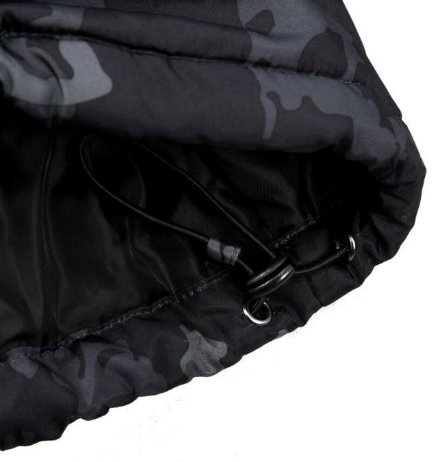 大きいサイズ OUTDOOR PRODUCTS デュスポ 背裏アルミ 中綿 キルトジャケット チャコール 7L 8L/1253-5322-2-105