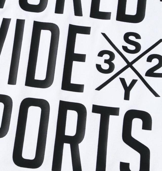 大きいサイズ SY32 by SWEET YEARS マルチロゴ バックプリント 長袖 Tシャツ ホワイト 3L 4L 5L 6L/1278-5120-1-105