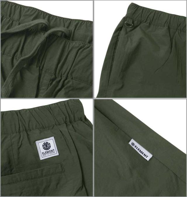 大きいサイズ ELEMENT SHODカーゴハーフパンツ フォレストナイト 3L 4L 5L 6L/1274-3270-3-108