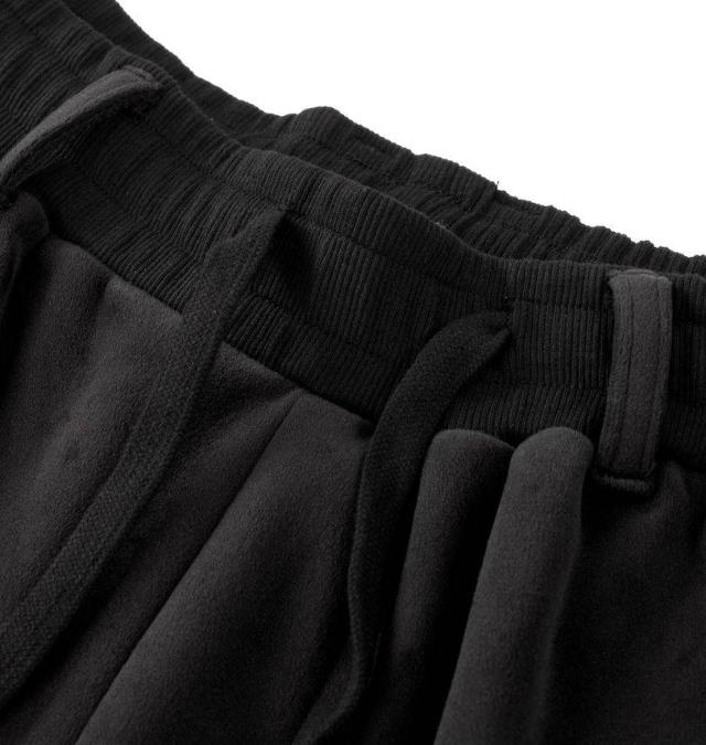 大きいサイズ Re:luxi ベロア トラックパンツ ブラック 3L 4L 5L 6L/1274-4615-2-108