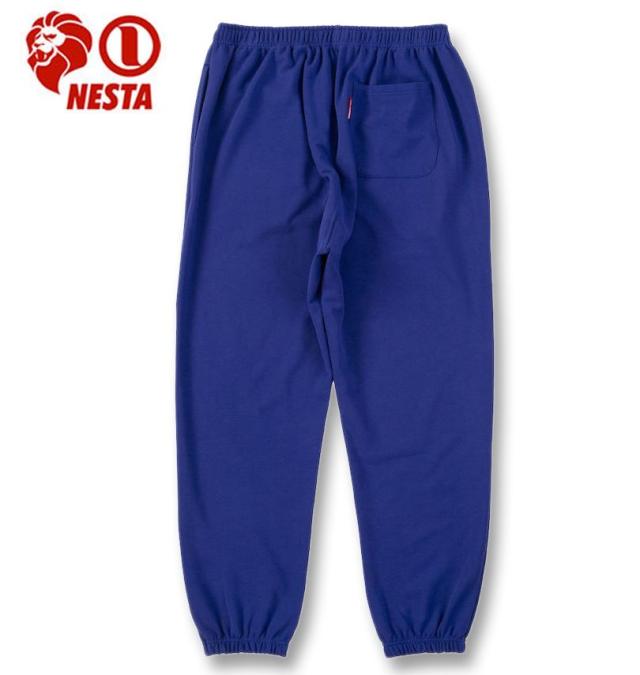 大きいサイズ NESTA BRAND 裏毛 スウェットパンツ ロイヤルブルー 3L 4L 5L 6L 8L/1274-5335-1-108
