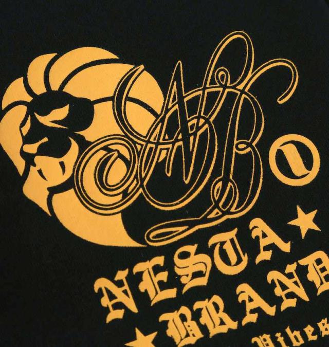 大きいサイズ NESTA BRAND 裏毛 スウェットパンツ ブラック 3L 4L 5L 6L 8L/1274-5335-2-108