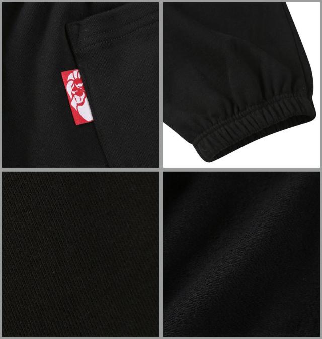 大きいサイズ NESTA BRAND 裏毛 スウェットパンツ ブラック 3L 4L 5L 6L 8L/1274-5335-2-108