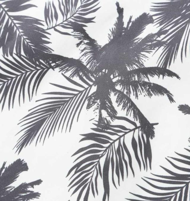 大きいサイズ KARL KANI ボタニカル柄 半袖シャツ ホワイト 3L 4L 5L 6L 8L/1277-5241-1-108