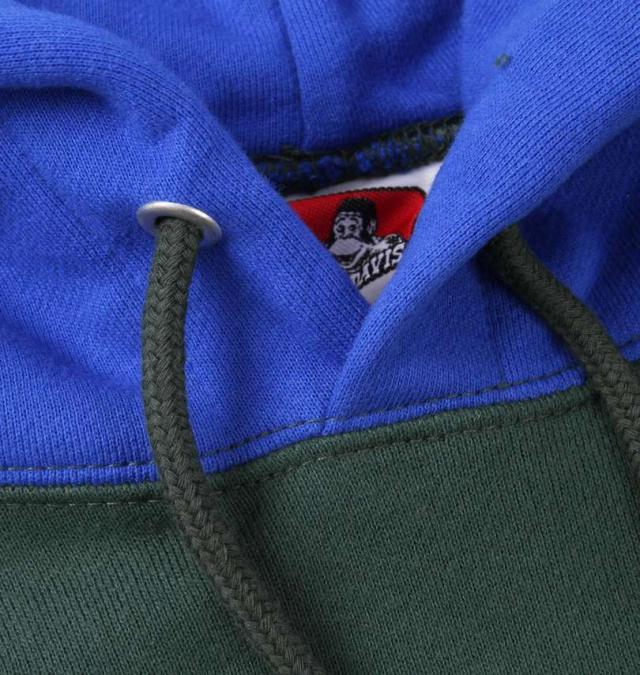 大きいサイズ BEN DAVIS 裏毛ミニゴリラ刺繍プルパーカー エメラルドグリーン 3L 4L 5L 6L/1278-2162-2-108