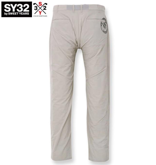 大きいサイズ SY32 by SWEET YEARS ゴルフ ストレッチパンツ グレー 3L 4L 5L 6L/1274-3261-1-210