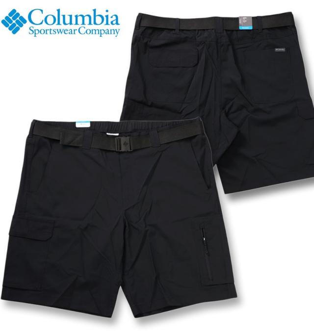 大きいサイズ Columbia コロンビア シルバーリッジ ユーティリティ カーゴショーツ ブラック 42 44 46 48 50 52/1274-6205-2-110