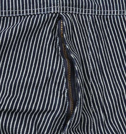 大きいサイズ Mc.S.P デニムオーバーオール ヒッコリー 3L 4L 5L 6L 8L/1154-5301-3-118