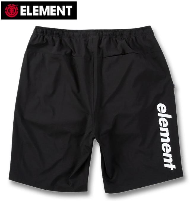 大きいサイズ ELEMENT WATER ハーフパンツ ブラック 3L 4L 5L 6L/1274-5285-2-118