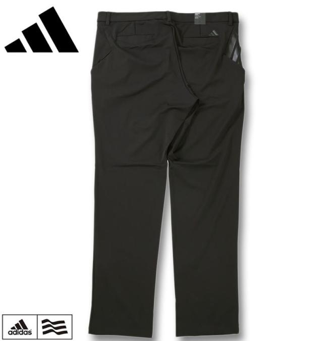 大きいサイズ adidas golf アディダスゴルフ アディゼロ EX STRETCH ACTIVE 撥水 パンツ ブラック 104cm 108cm/1274-5301-2-218