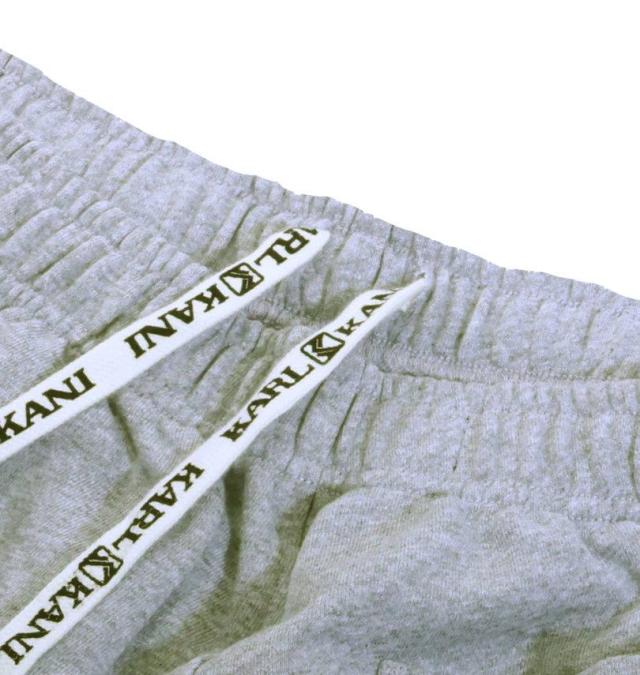 大きいサイズ KARL KANI 裏毛 スウェットパンツ ミックスグレー 3L 4L 5L 6L 8L/1274-5340-1-118