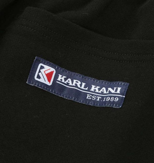 大きいサイズ KARL KANI 裏毛 スウェットパンツ ブラック 3L 4L 5L 6L 8L/1274-5340-2-118