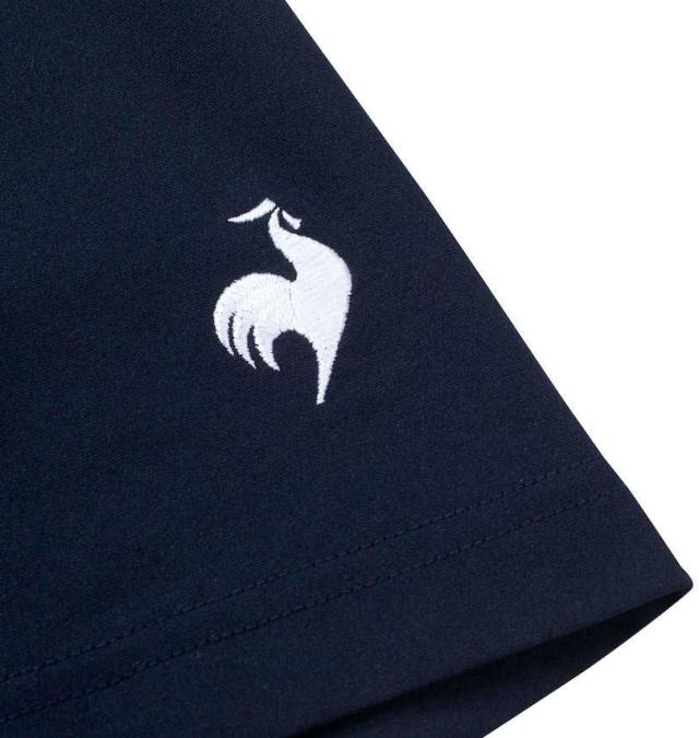 大きいサイズ LE COQ SPORTIF ヘランカ サンスクリーン 半袖 襟付シャツ ネイビー 3L 4L 5L 6L/1278-4221-1-118