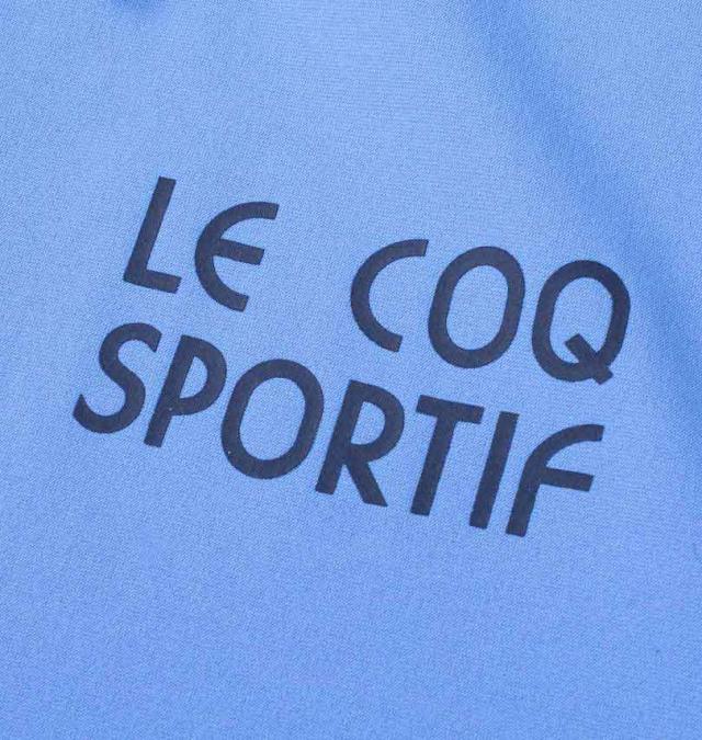 大きいサイズ LE COQ SPORTIF ヘランカ サンスクリーン 半袖 襟付シャツ ブルー 3L 4L 5L 6L/1278-4221-2-118