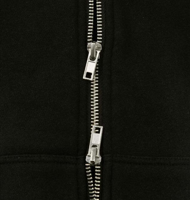 大きいサイズ SEQUENZ パウダースプレー ブリーチ加工 フルジップ パーカー ブラック 3L 4L 5L 6L/1258-5385-2-120