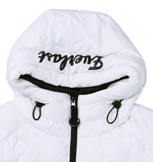 大きいサイズ EVERLAST 脇切替 防風 フード ベスト ホワイト 3L 4L 5L 6L/1273-5391-1-120