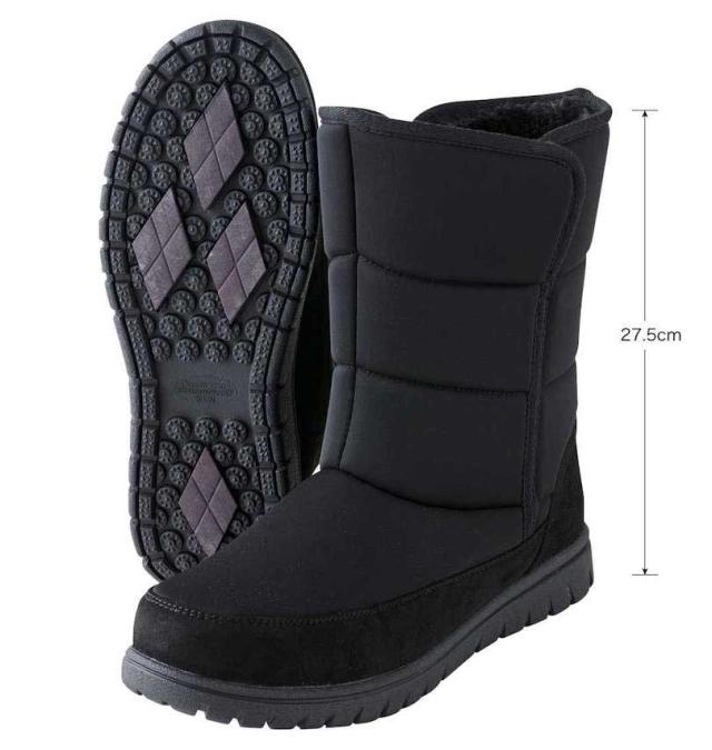 大きいサイズ North Date ロング スノーブーツ ブラック 30cm 31cm 32cm/1240-5380-1-128