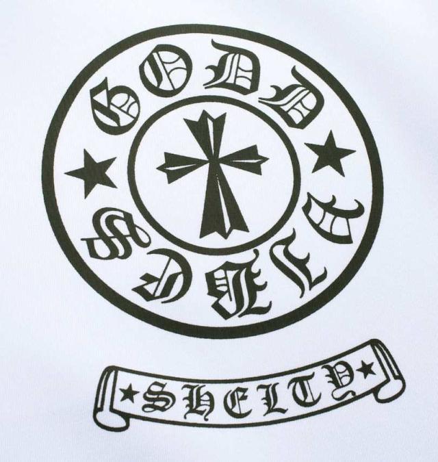 大きいサイズ SHELTY プリント ジャージ 上下セット ホワイト 3L 4L 5L 6L/1268-4312-1-128