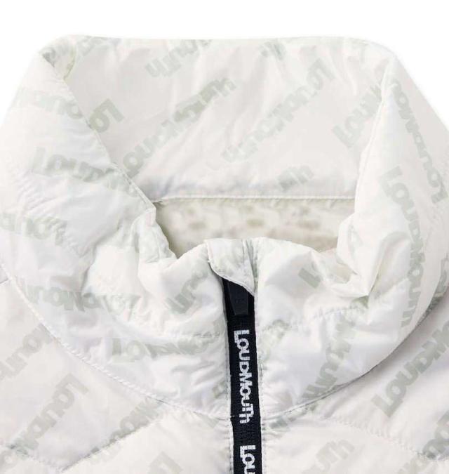 大きいサイズ LOUDMOUTH ハイブリットダウンブルゾン ホワイト 3L 4L 5L 6L/1273-3330-1-228