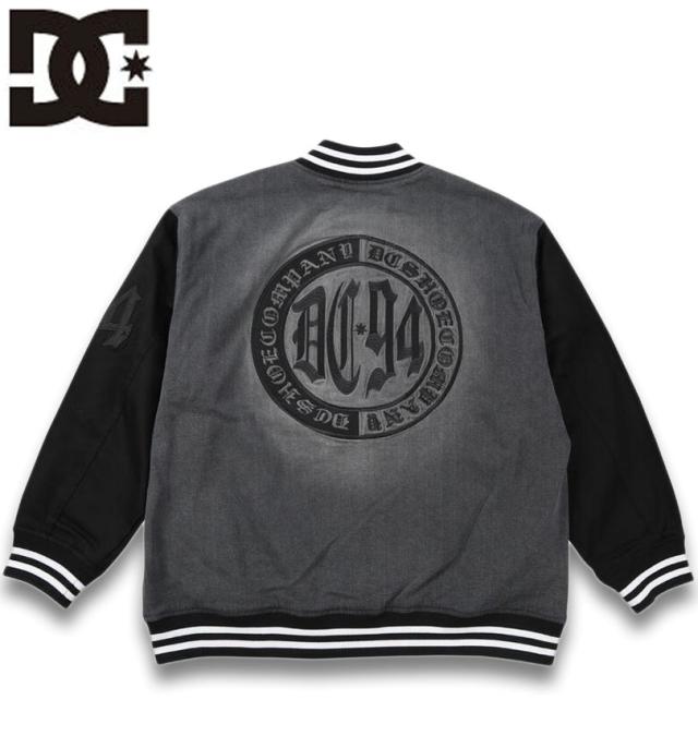 大きいサイズ DCSHOES 26 VARSITY ジャケット ブラックデニム 3L 4L 5L 6L/1273-6100-2-228
