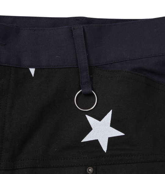 大きいサイズ UP!SMILE クレイジー切替パンツ ネイビー 100cm 110cm 120cm 130cm/1274-0310-1-128