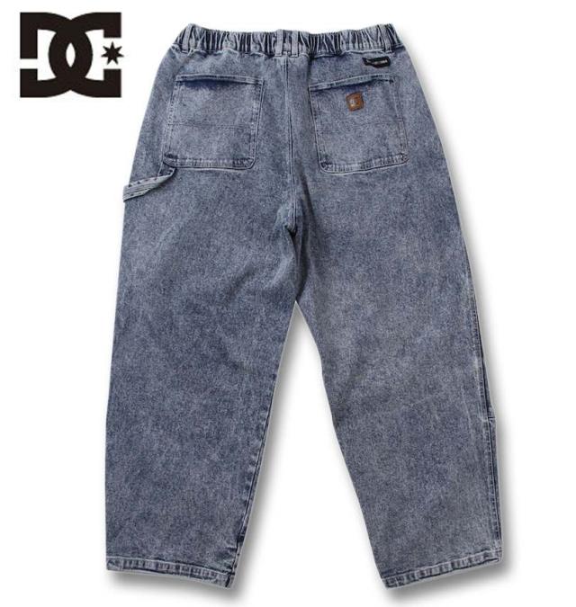 大きいサイズ DCSHOES 25WIDE BUGGY DOUBLE KNEE パンツ インディゴデニムケミカルウォッシュ 3L 4L 5L/1274-5120-1-128