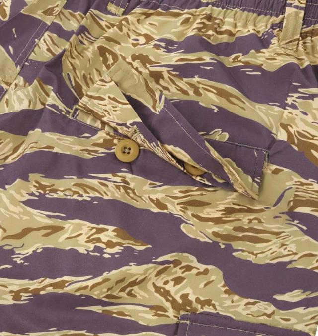 大きいサイズ NESTA BRAND タイガーカモ カーゴ ハーフパンツ サンドタイガーカモ 3L 4L 5L 6L 8L/1274-5281-1-128