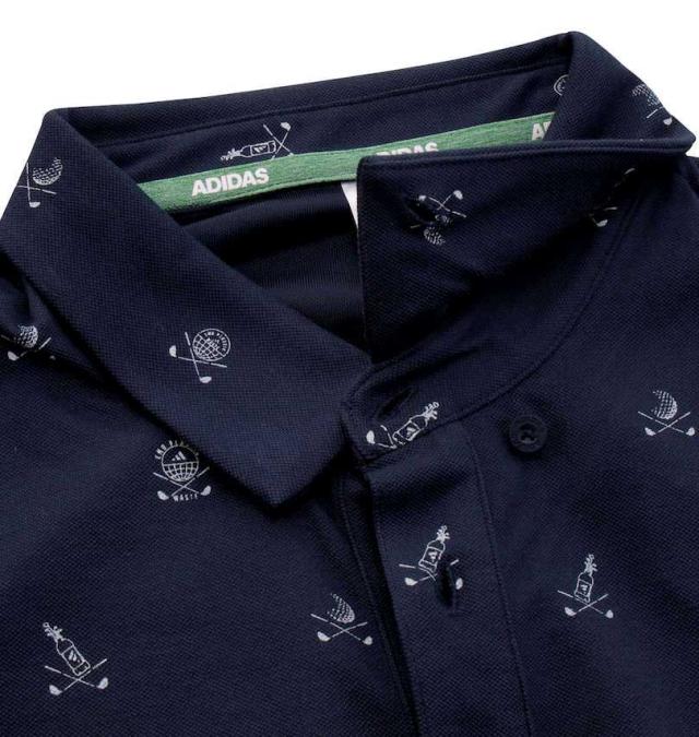 大きいサイズ adidas golf(アディダスゴルフ) PLAY GREENモノグラム長袖B.Dシャツ レジェンドインク 3XL/1278-2310-2-128