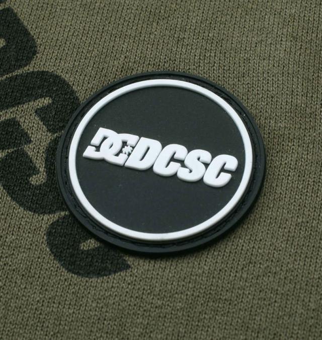大きいサイズ DCSHOES 23 ST ALLOVERクルースウェット カーキオリーブ 3L 4L 5L 6L/1278-3110-1-128