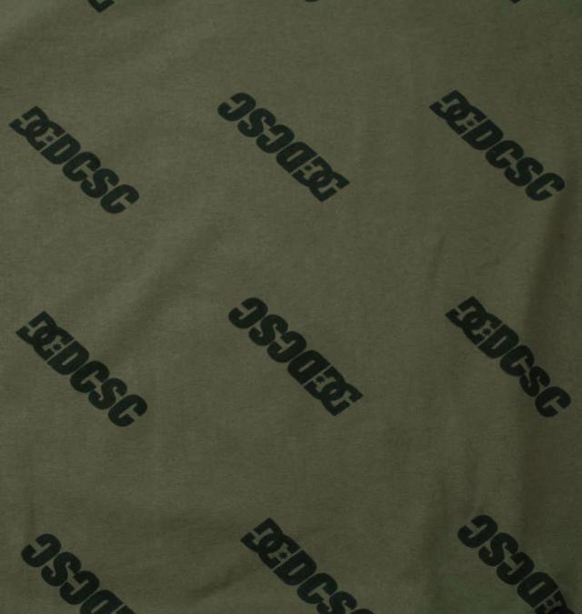 大きいサイズ DCSHOES 23 ST ALLOVERクルースウェット カーキオリーブ 3L 4L 5L 6L/1278-3110-1-128