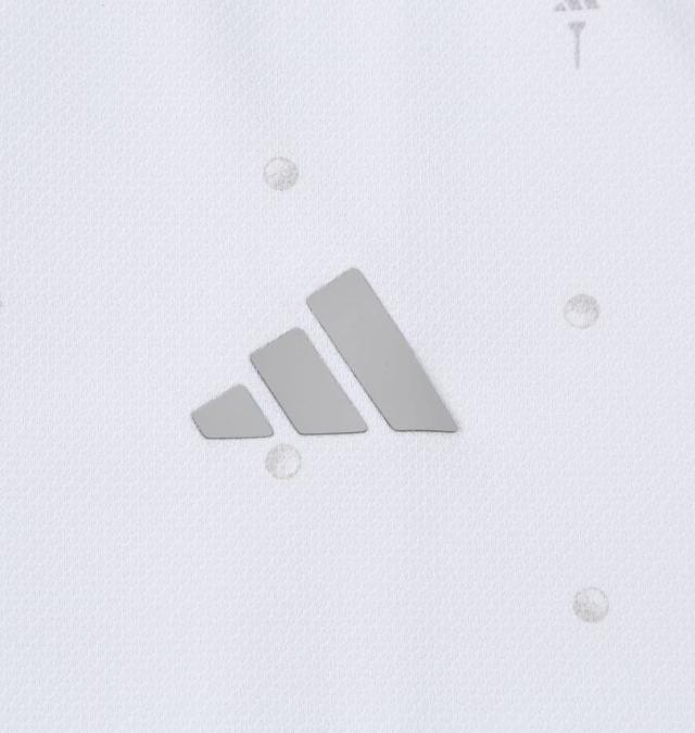 大きいサイズ adidas golf アディダスゴルフ モノグラム 半袖シャツ ホワイト 3XL 4XL 5XL/1278-5201-1-128