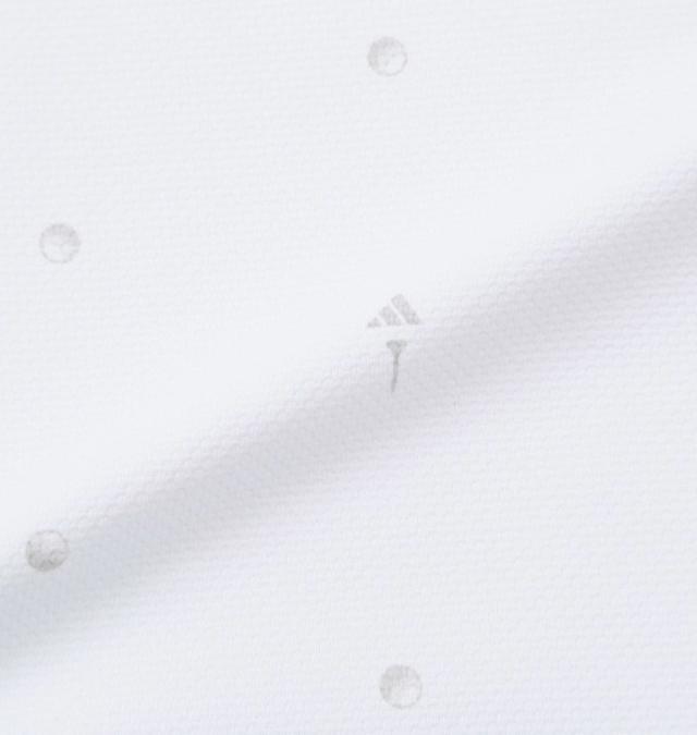 大きいサイズ adidas golf アディダスゴルフ モノグラム 半袖シャツ ホワイト 3XL 4XL 5XL/1278-5201-1-128