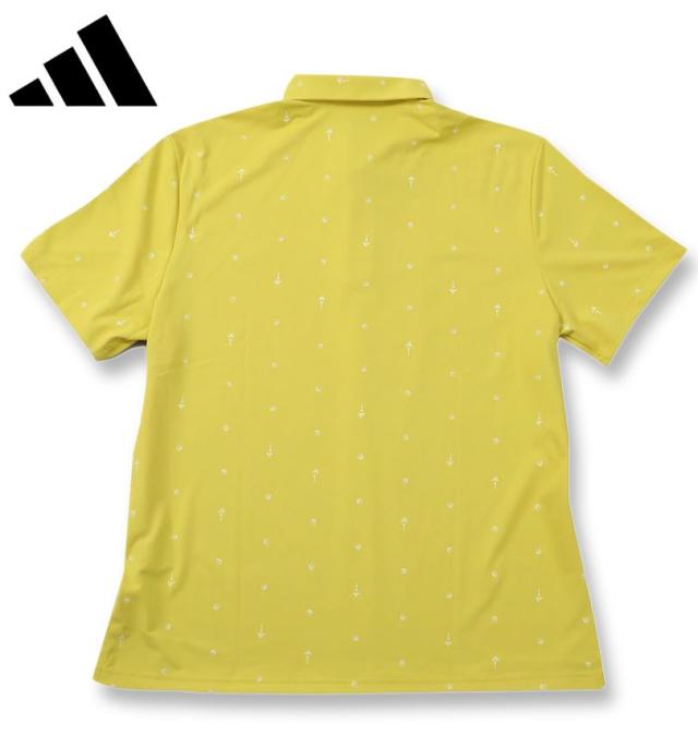 大きいサイズ adidas golf アディダスゴルフ モノグラム 半袖シャツ ピュアサルファ 3XL 4XL 5XL/1278-5201-3-128