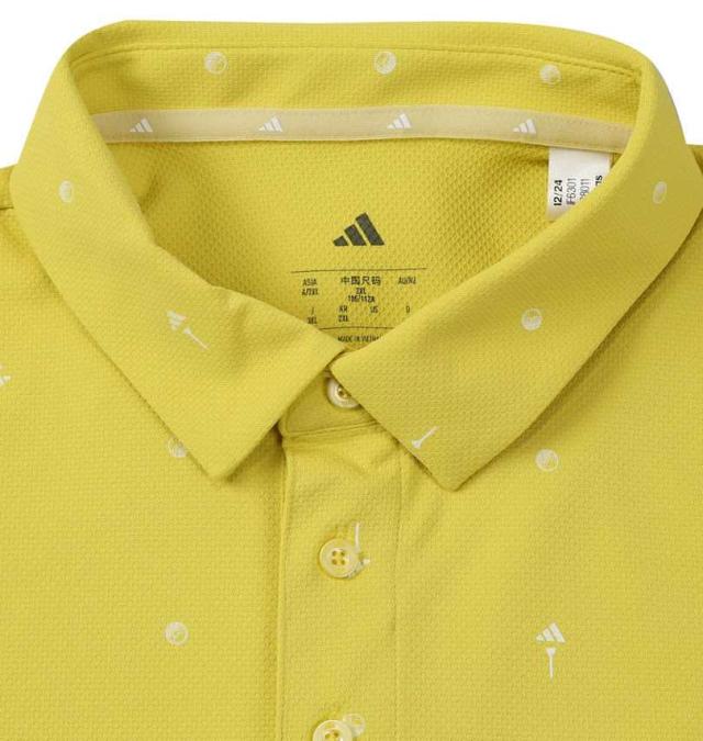 大きいサイズ adidas golf アディダスゴルフ モノグラム 半袖シャツ ピュアサルファ 3XL 4XL 5XL/1278-5201-3-128