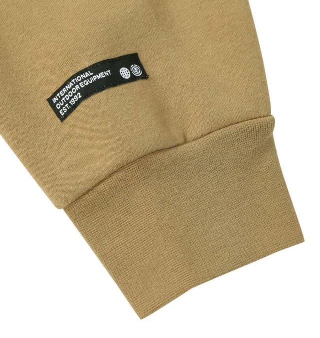 大きいサイズ ELEMENT ESSENTIAL プルパーカー ブラウン 3L 4L 5L 6L/1278-5366-1-128