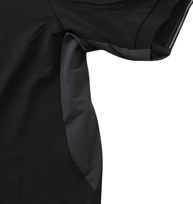 大きいサイズ adidas golf アディダスゴルフ 接触冷感 ユニバーサル ベンチレーション 半袖 シャツ ブラック 4XL 5XL/1278-6210-2-128_4