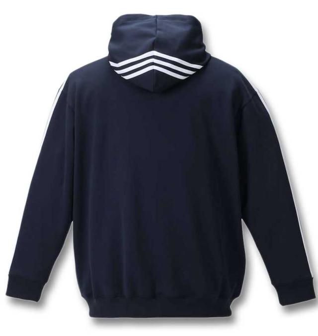 大きいサイズ adidas アディダス ウォームアップ フルジップパーカー レジェンドインク 3XO〜8XO/1278-3301-3-129