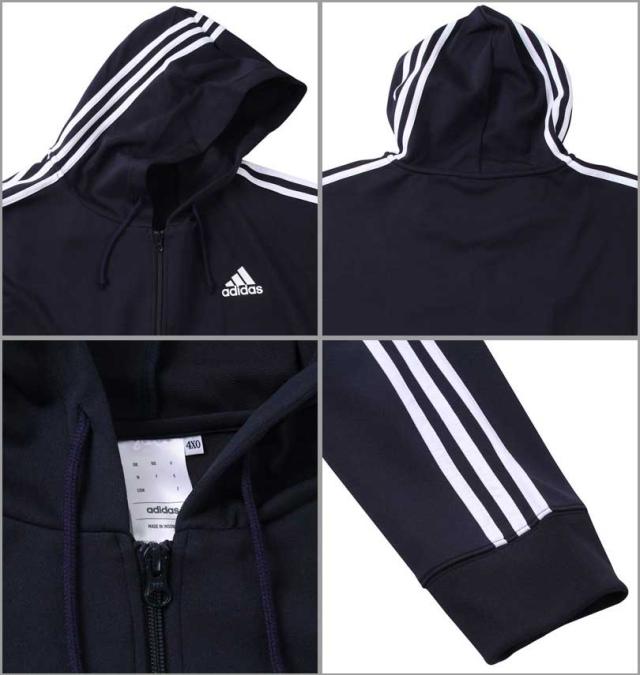 大きいサイズ adidas アディダス ウォームアップ フルジップパーカー レジェンドインク 3XO〜8XO/1278-3301-3-129