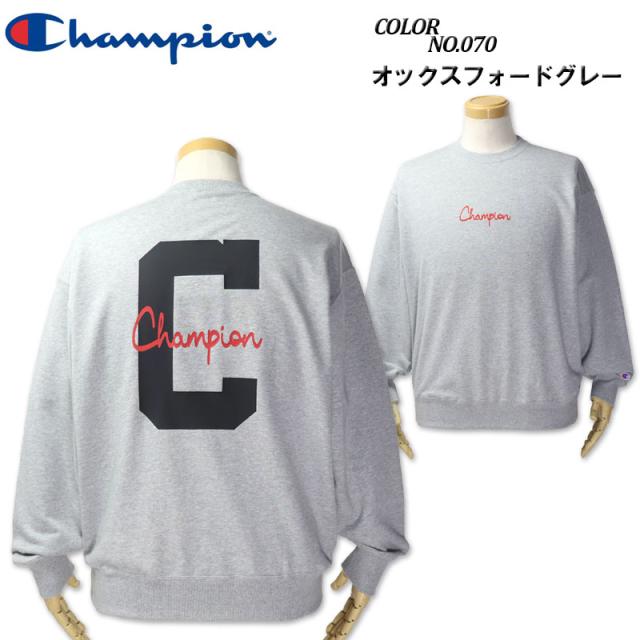 大きいサイズ Champion チャンピオン プリント トレーナー スウェットシャツ 3L 4L 5L/OW-C3-C029L 大きいサイズ Champion チャンピオン プリント トレーナー スウェット